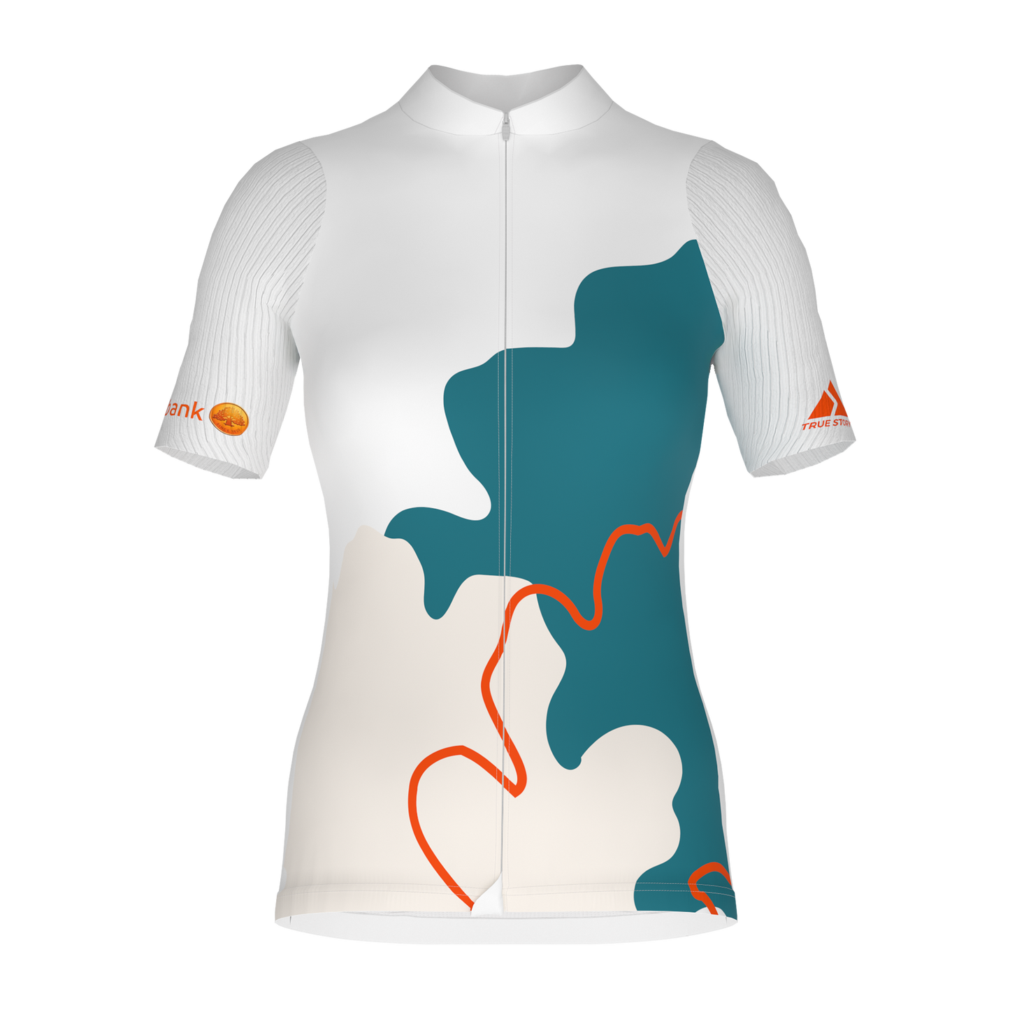 SWEDBANK | SL035W | Velokrekls Evo 5.0 Race ar īsām rokām SIEVIEŠU | BALTS