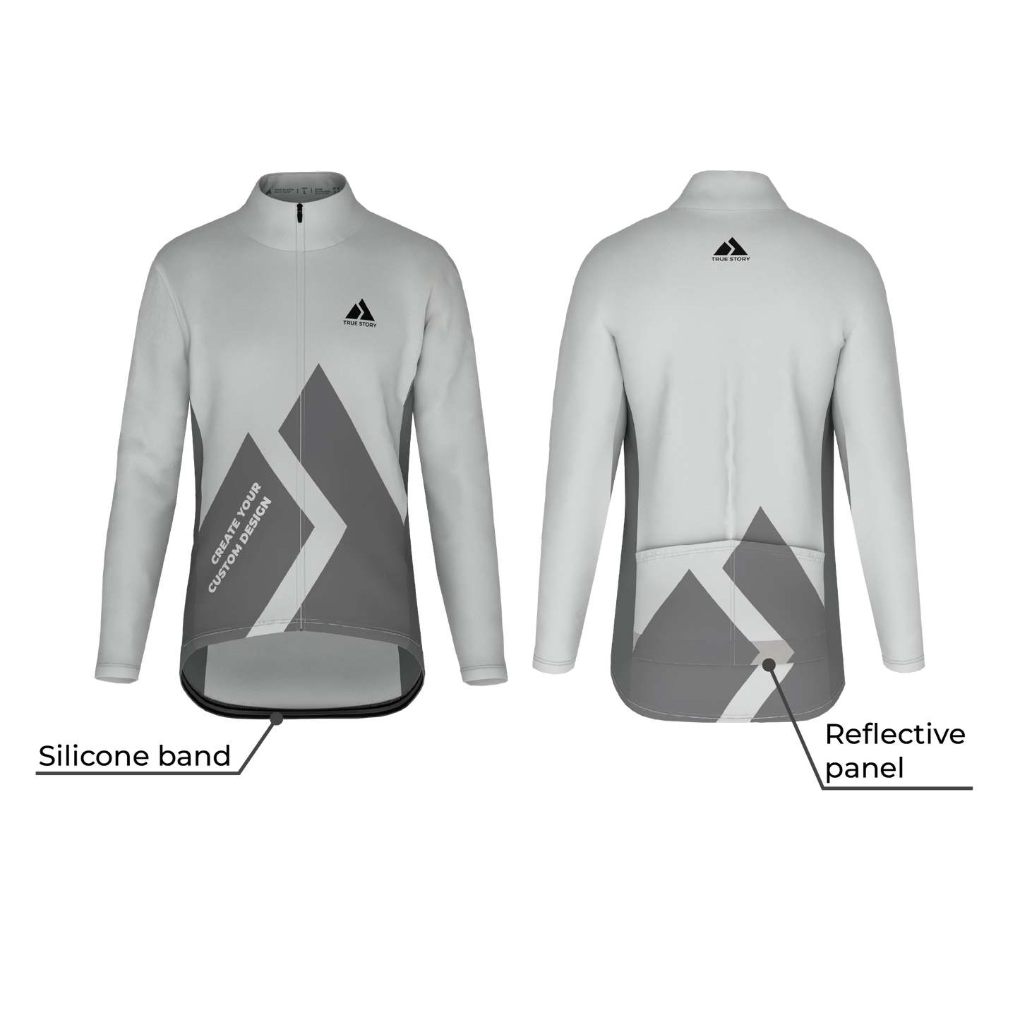 TRUE STORY Rain cycling jacke BOREAS