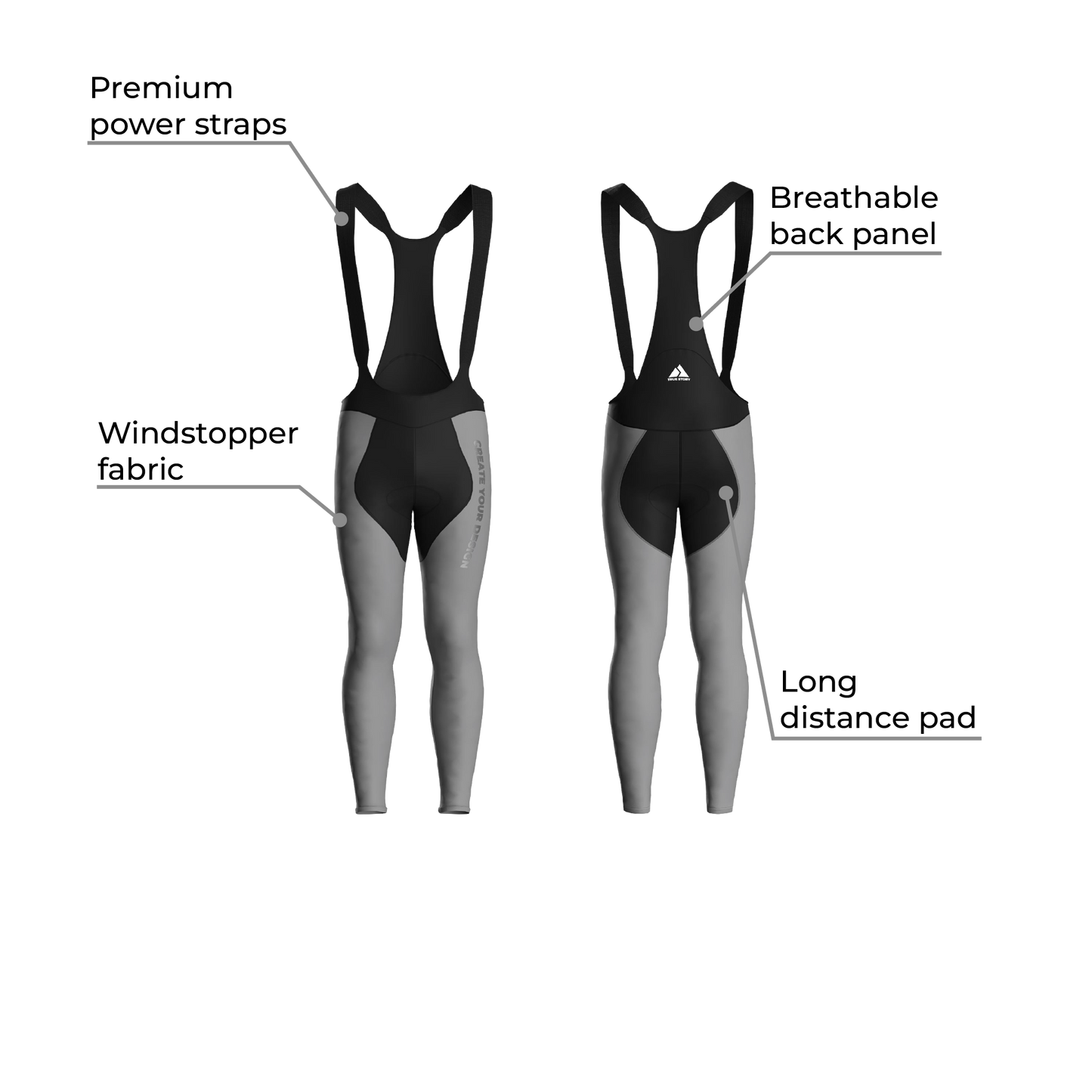 TRUE STORY Autumn Thermal cycling tights