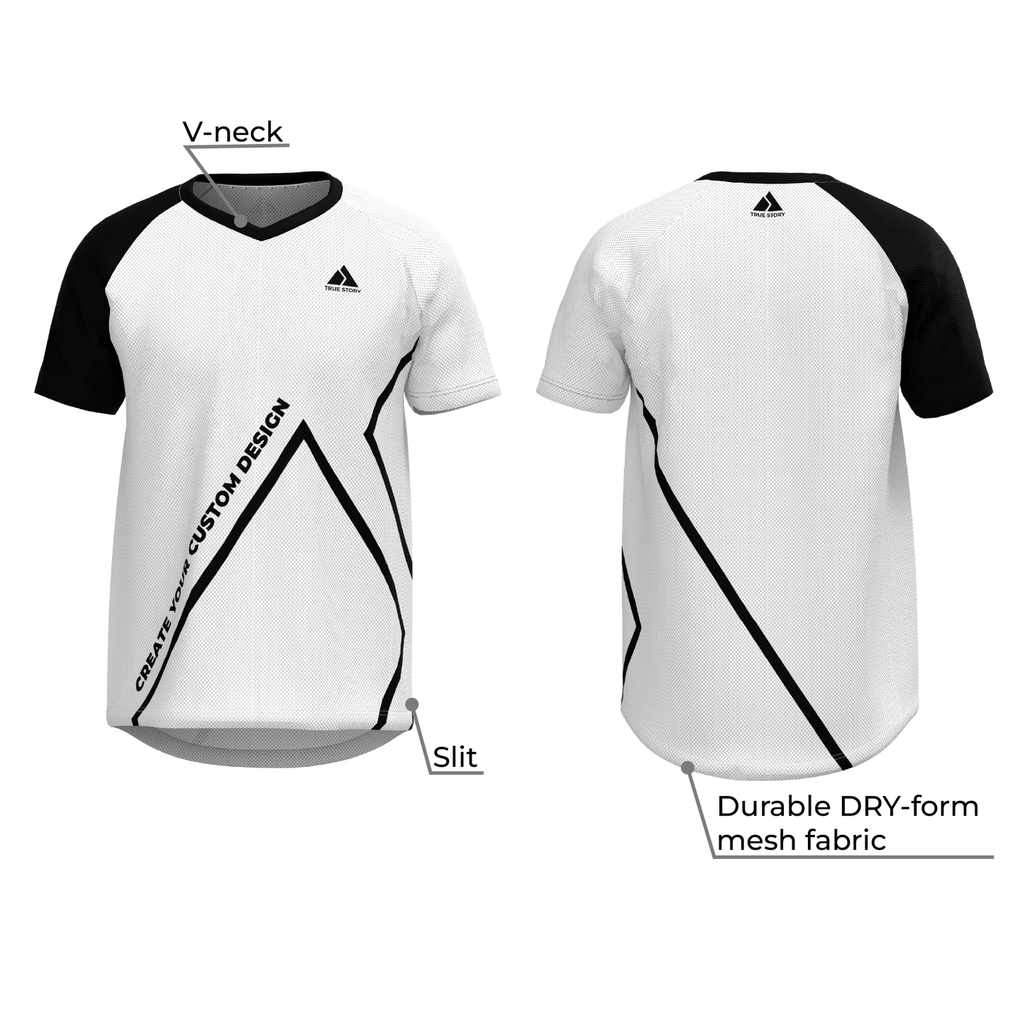 TRUE STORY Classic mesh orienteering shirt