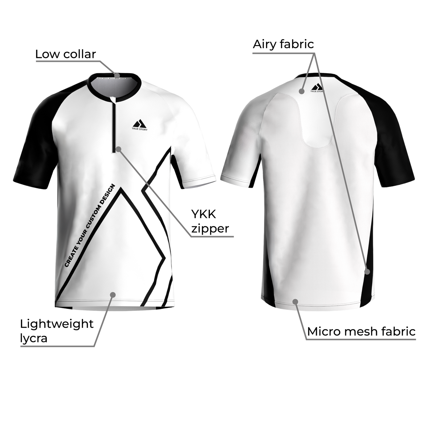 TRUE STORY Elite trail running shirt