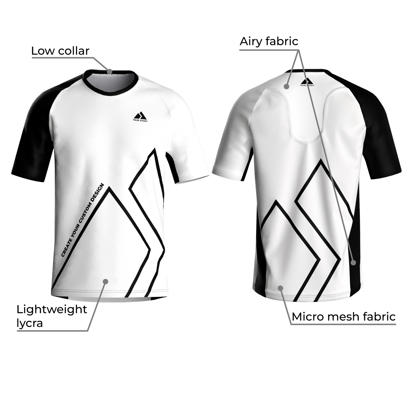 TRUE STORY Elite running shirt