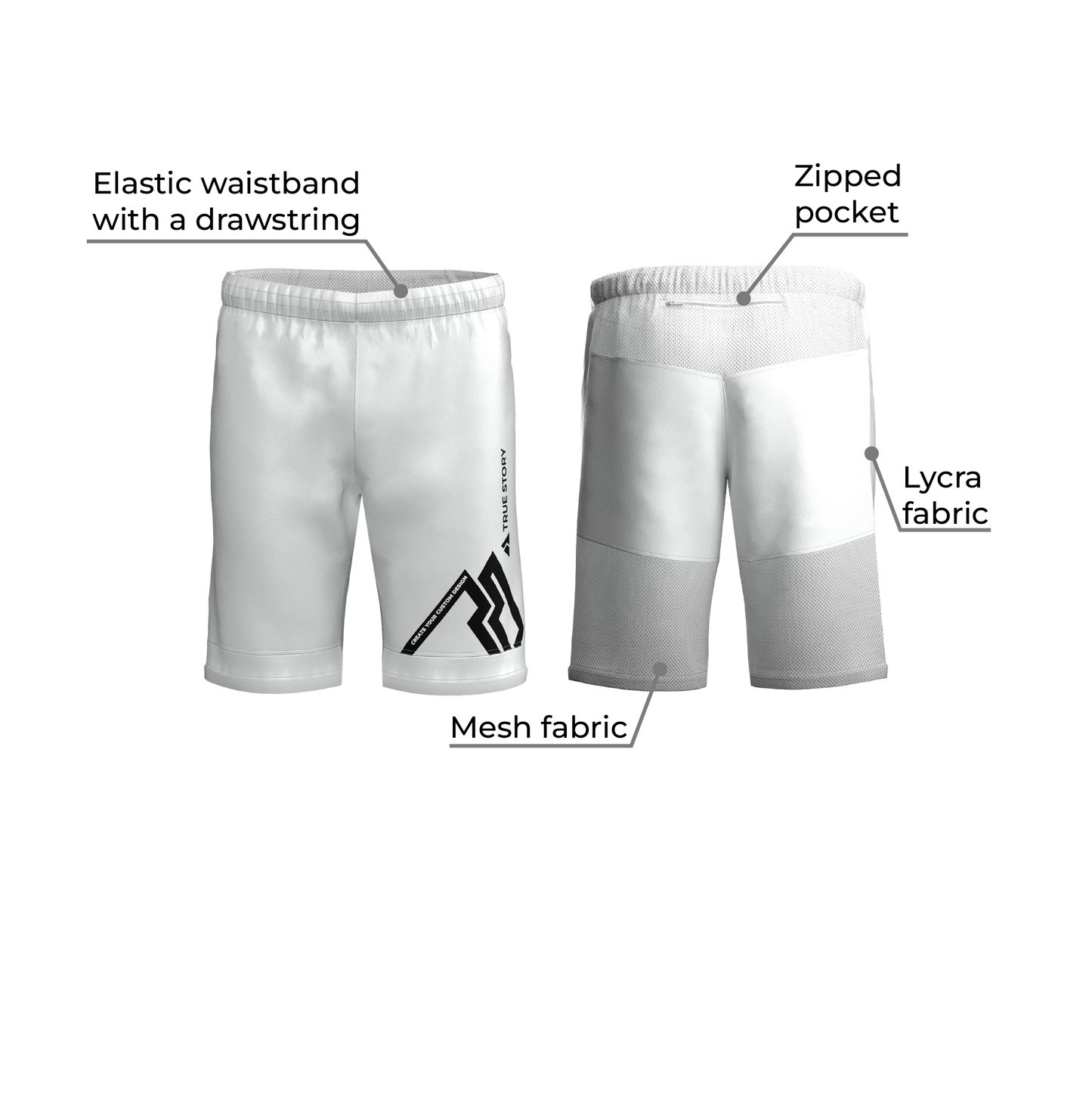 TRUE STORY PRO orienteering shorts