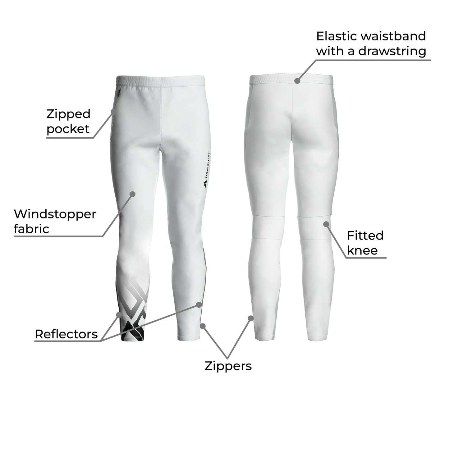 TRUE STORY Windshield training pants