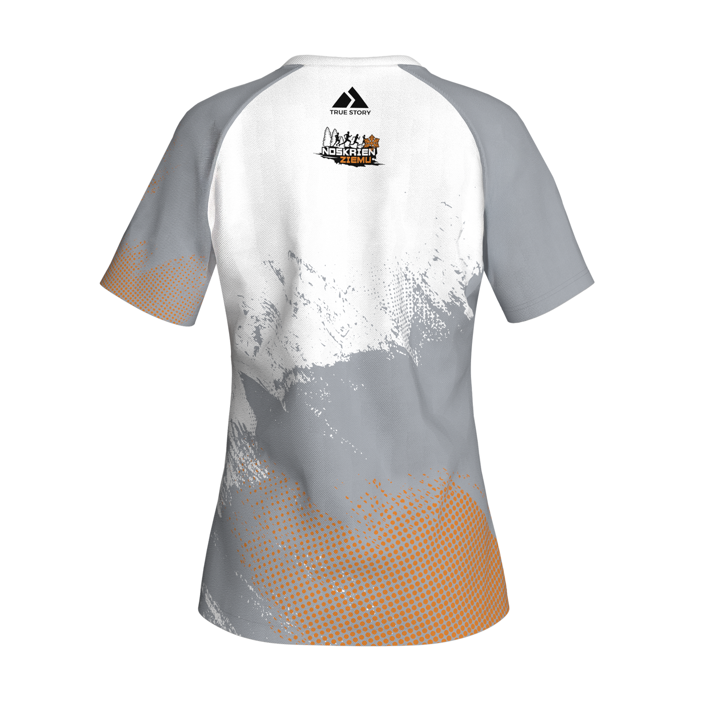 NOSKRIEN ZIEMU | TS761W | Klasiskais skriešanas krekls SIEVIEŠU | ORANŽS