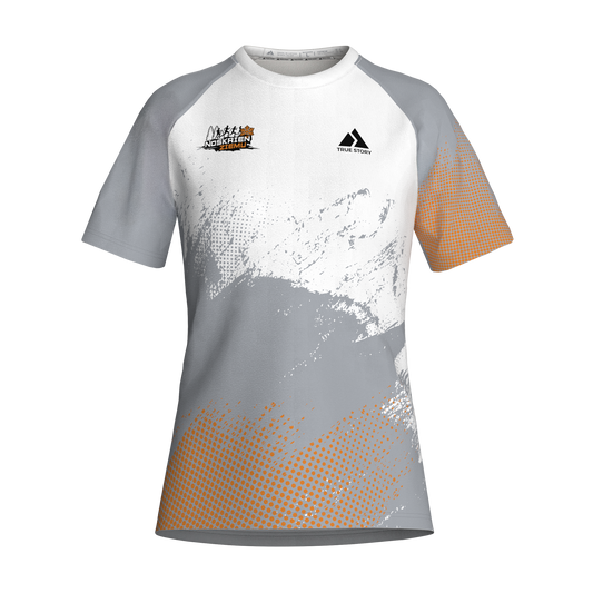 NOSKRIEN ZIEMU | TS761W | Klasiskais skriešanas krekls SIEVIEŠU | ORANŽS