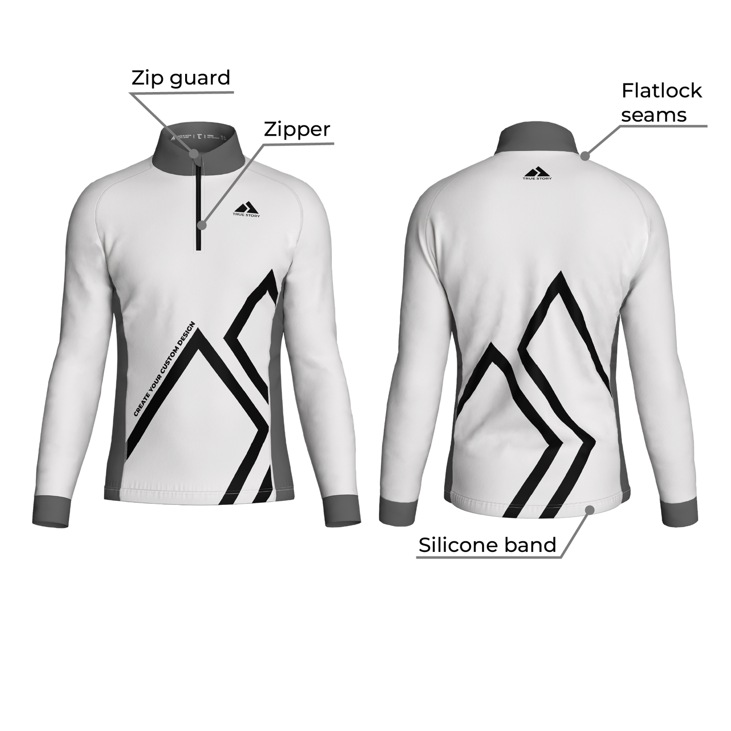 TRUE STORY Elite XC skiing shirt