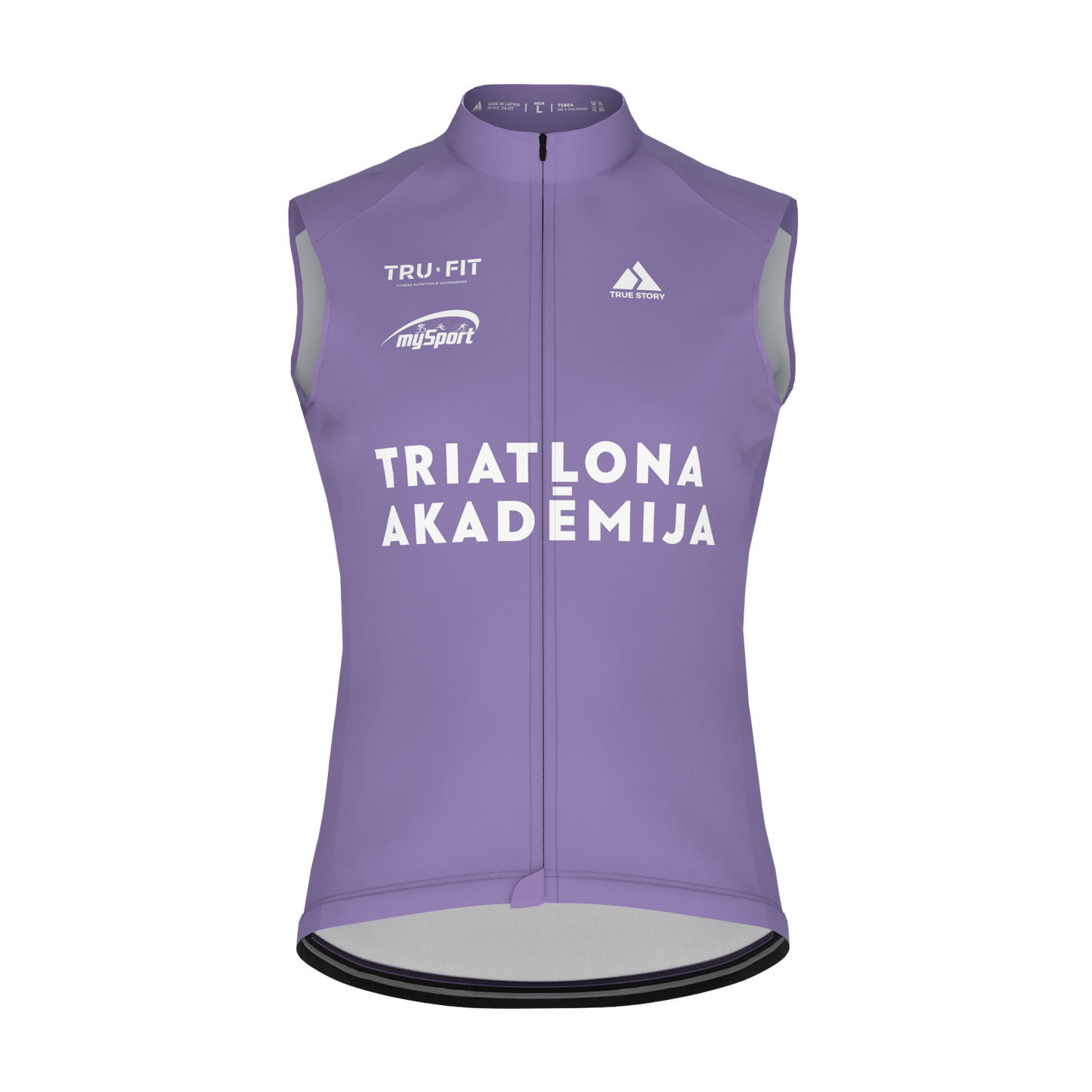 Triatlona akadēmija | TS904 | Vēju aizturoša veste | ROZĀ