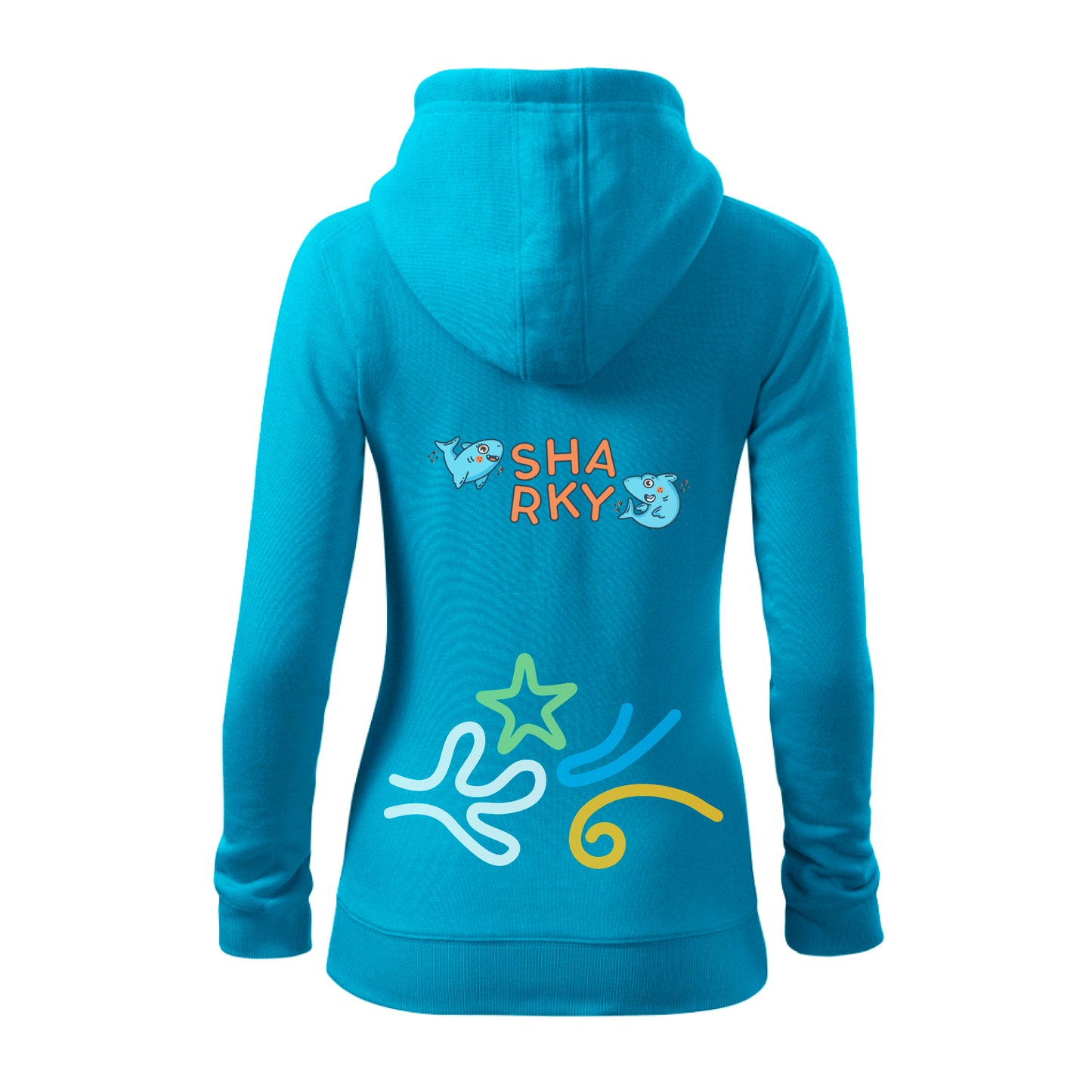 SHARKY | TS953W | Kokvilnas jaka ar kapuci SIEVIEŠU