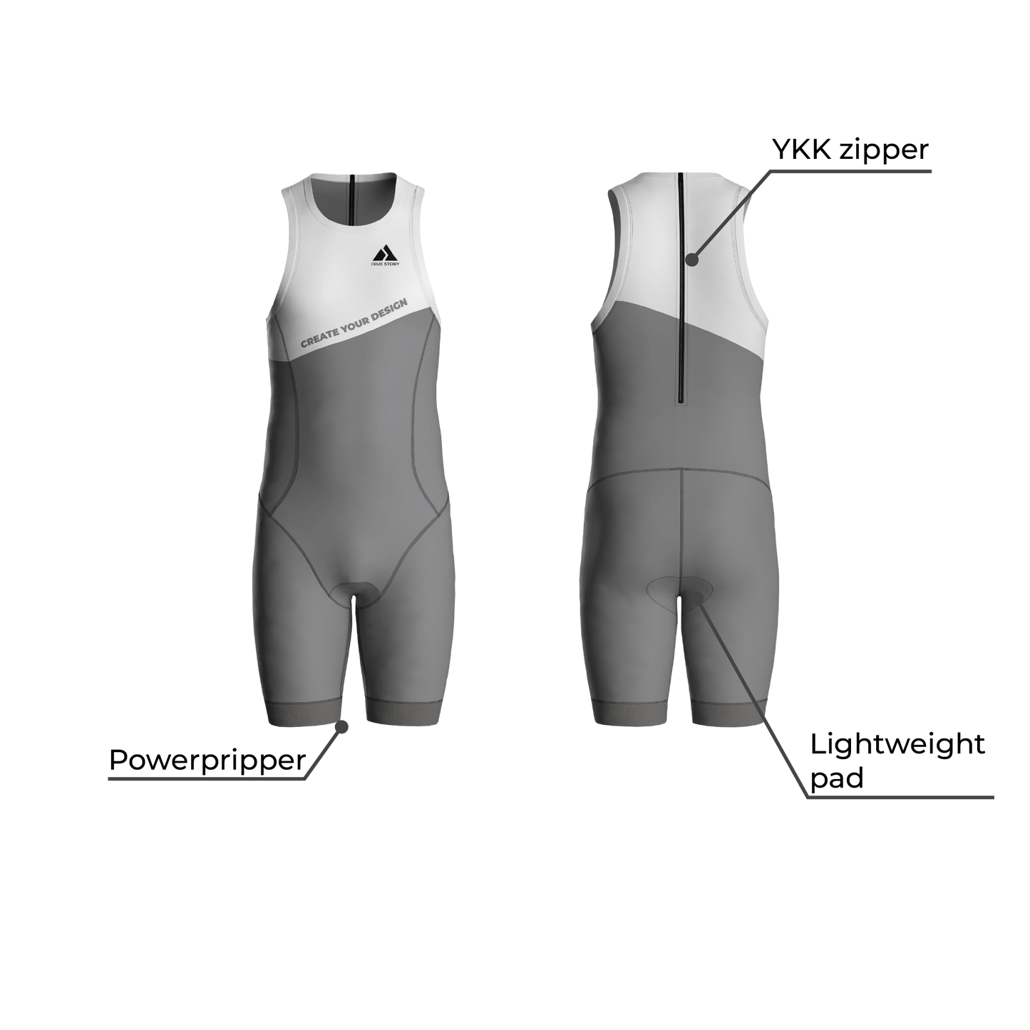 TRUE STORY PRO triathlon suit sprint distance ITU standard
