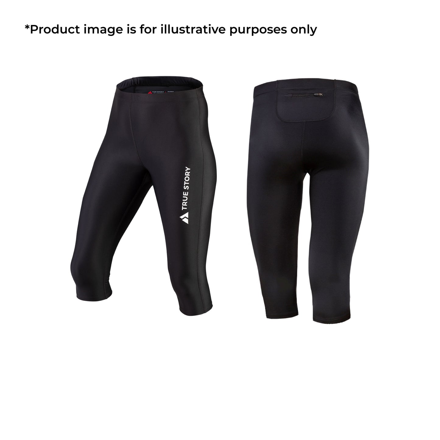NAVI | TS724W | Elite orienteering tights 3/4 WOMEN | WHITE