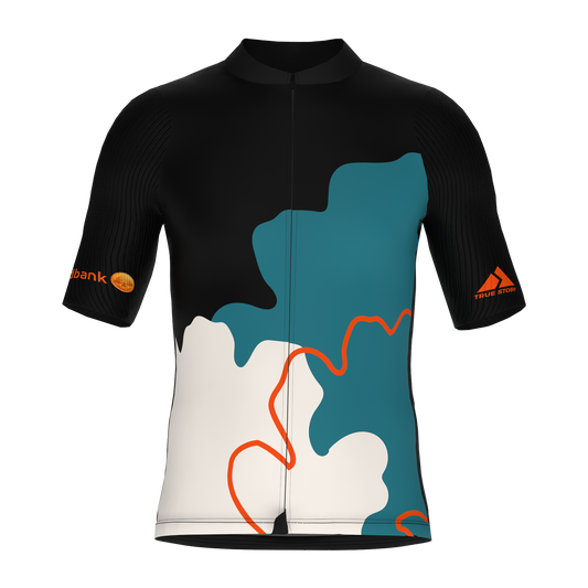 SWEDBANK | SL035 | Velokrekls Evo 5.0 Race ar īsām piedurknēm | MELNS