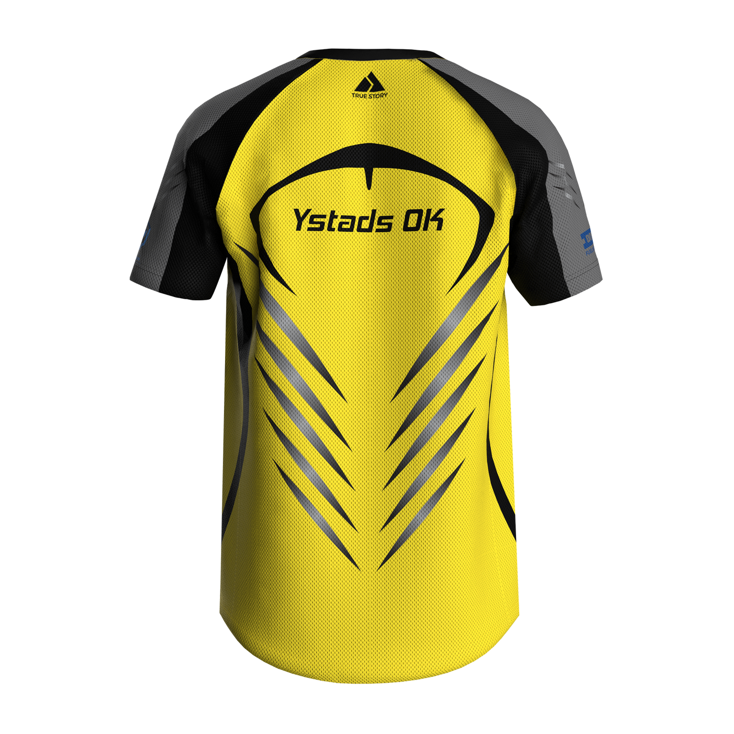 YSTADS | TS701 | Classic mesh orienteering shirt MEN | YELLOW