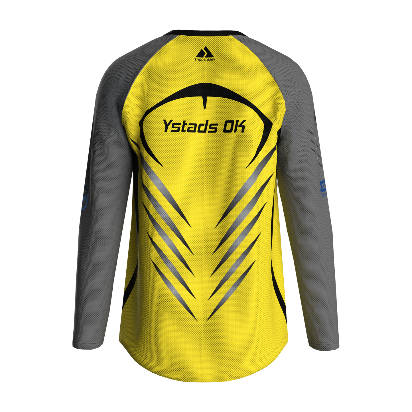 YSTADS | TS701/LS | Classic mesh orienteering shirt MEN | YELLOW