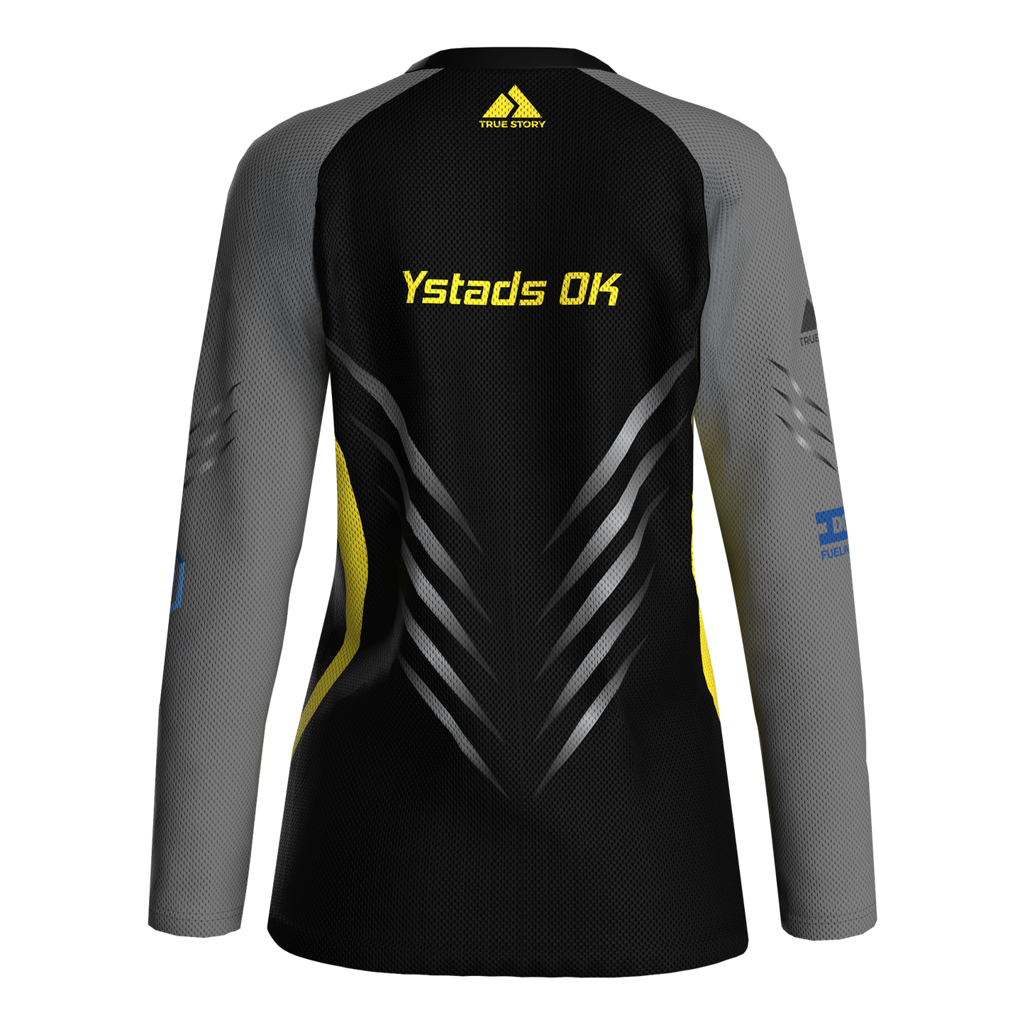 YSTADS | TS701W/LS | Classic mesh orienteering shirt WOMEN (long sleeve) | BLACK