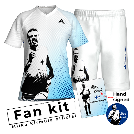 Miika Kirmula jersey, shorts WOMEN & fan kit