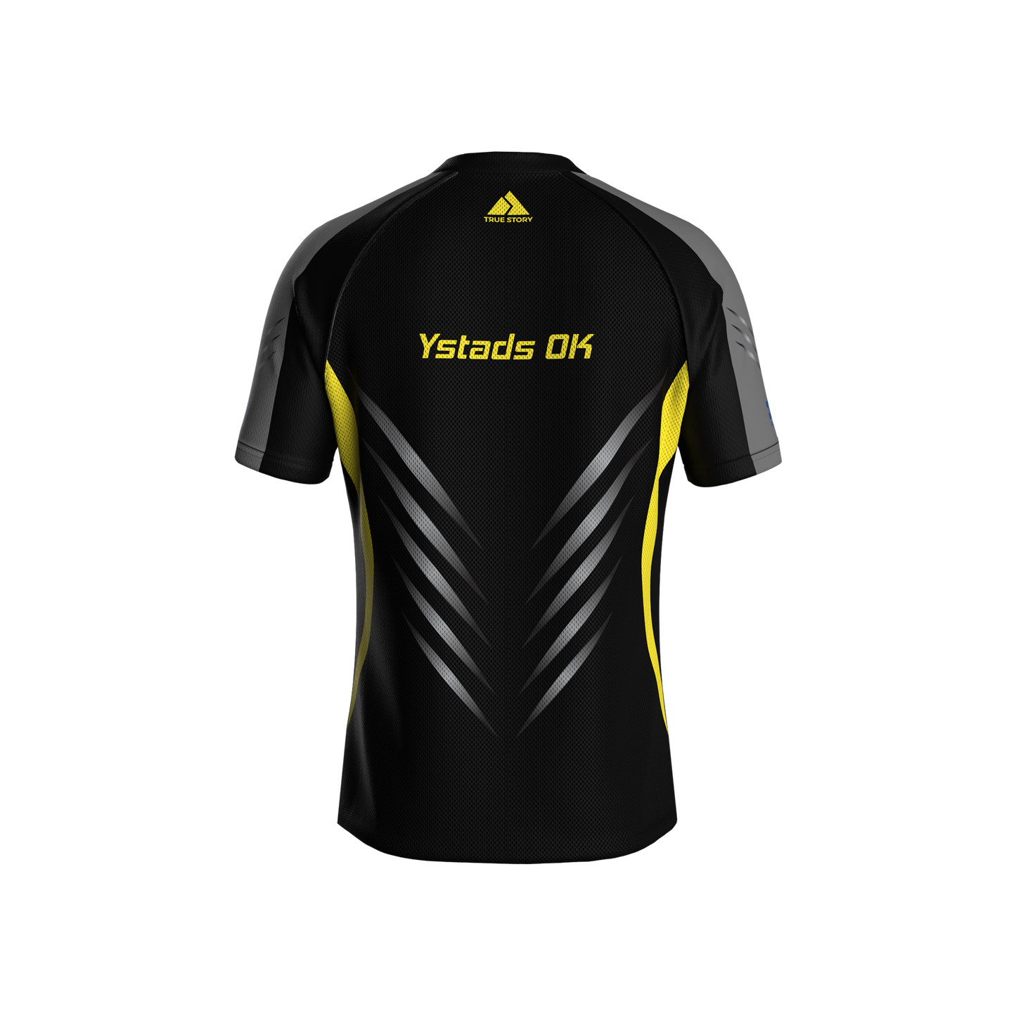 YSTADS | TS702K | Elite orienteering shirt KIDS |  BLACK