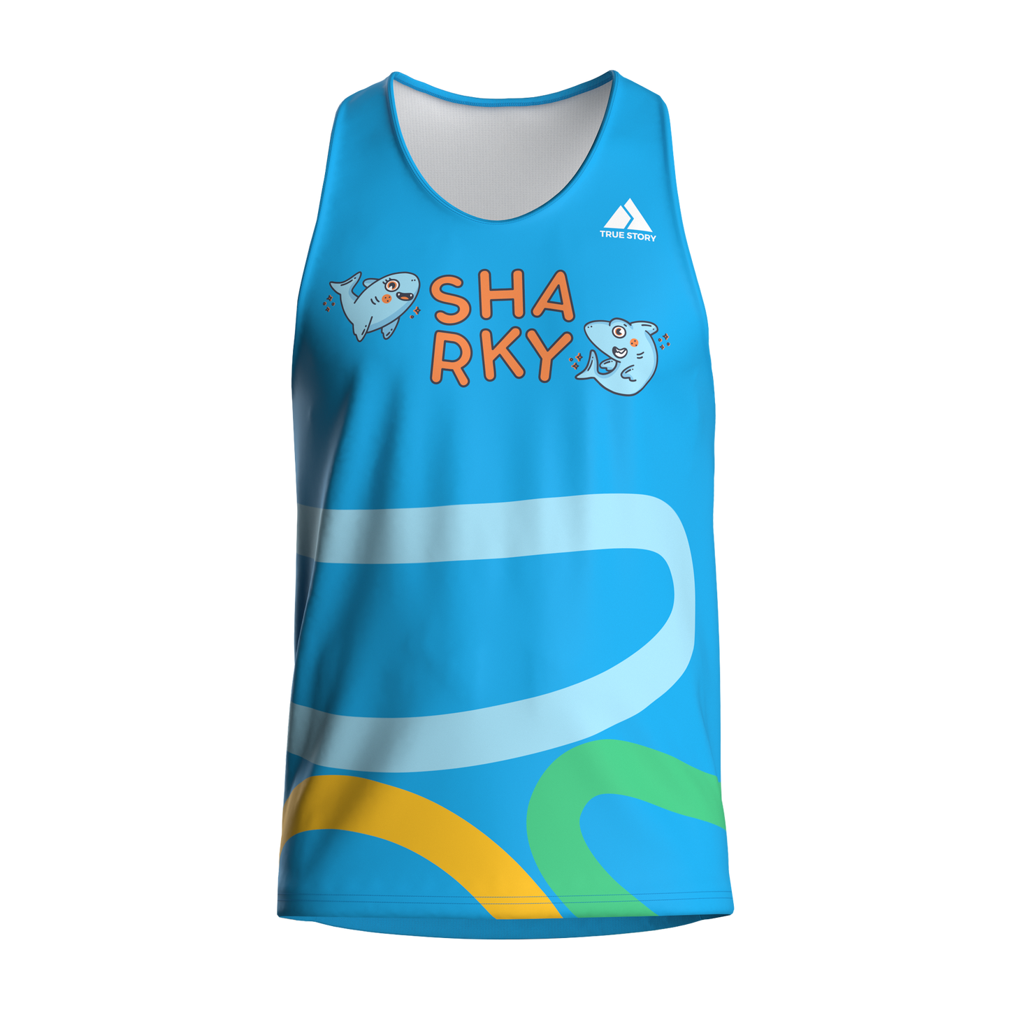 SHARKY | TS705 | Elites bezroku krekls VĪRIEŠU