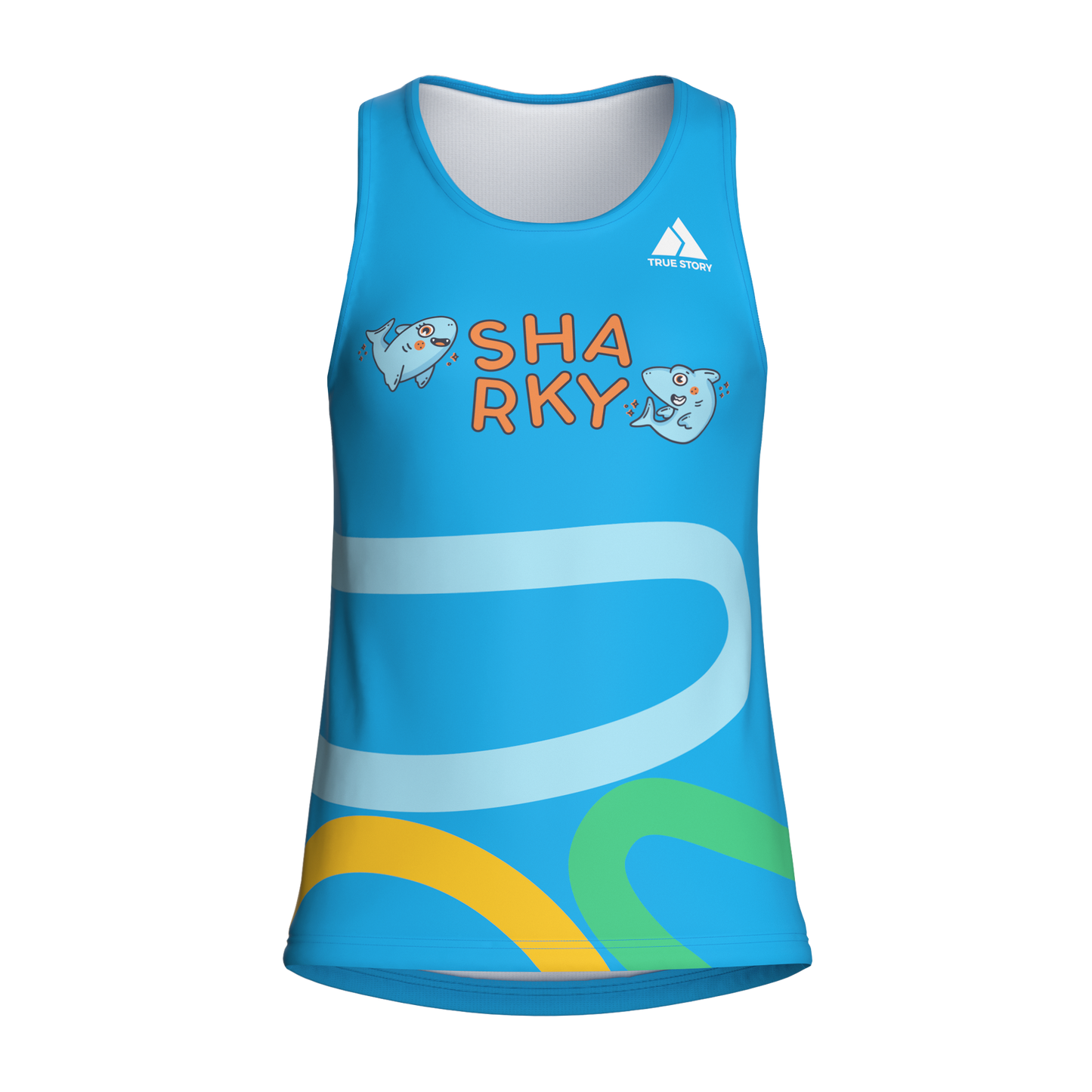 SHARKY | TS705W | Elites bezroku krekls SIEVIEŠU