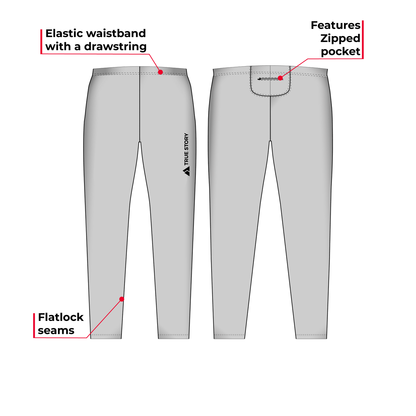 Elite orienteering tights