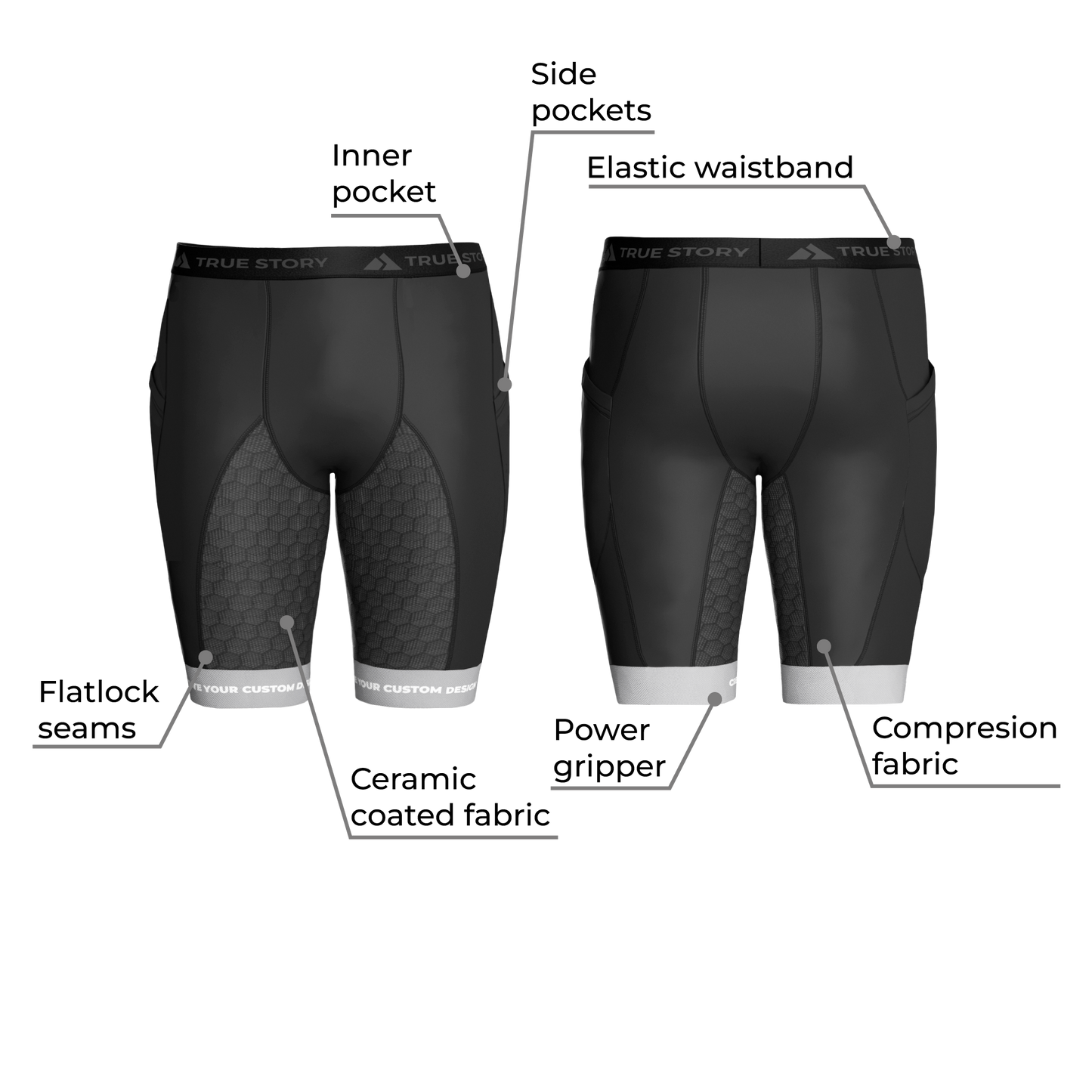 TRUE STORY PRO OCR shorts