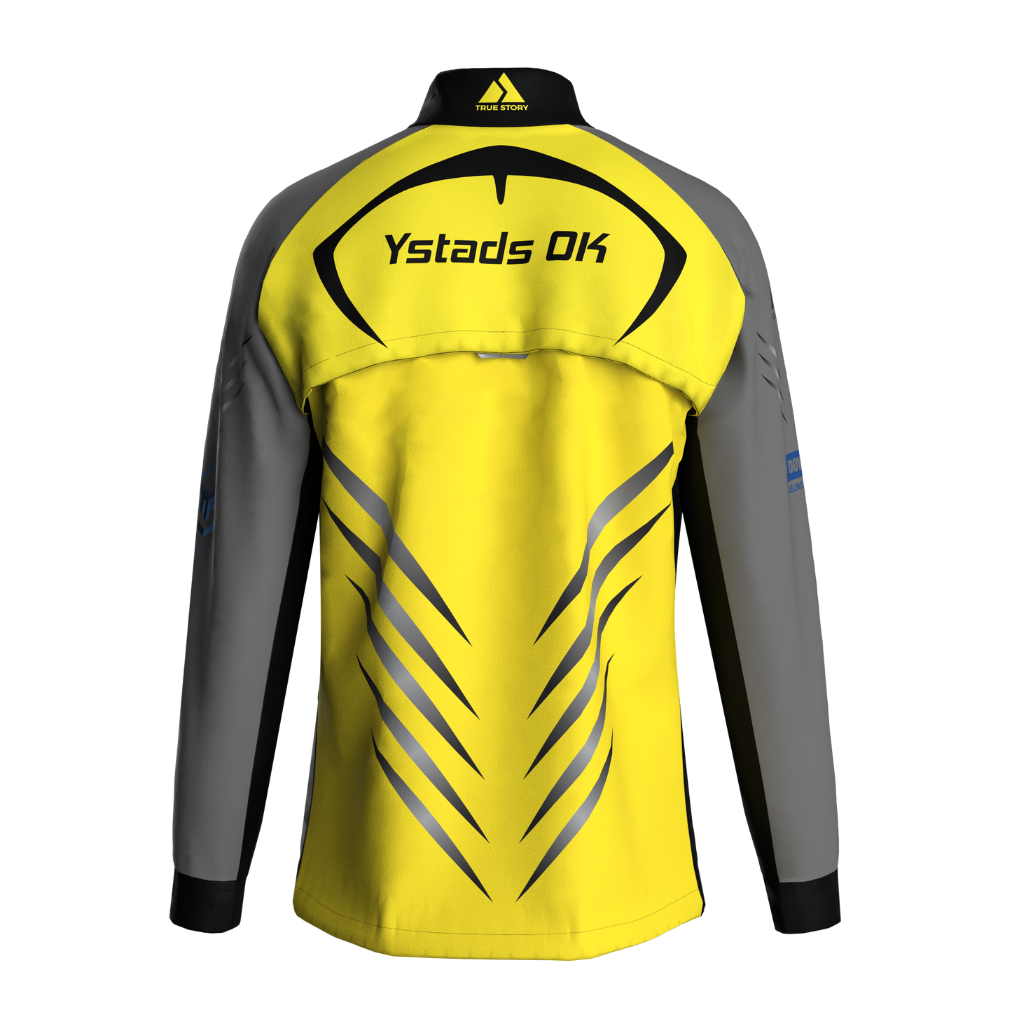 YSTADS | TS742 | Shield Warm-up jacket MEN | YELLOW