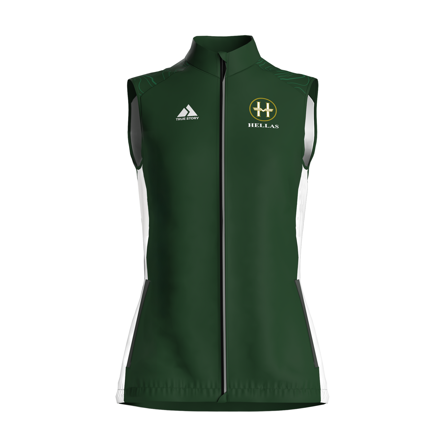 HELLAS | TS743W | Shield Warm-up vest WOMEN