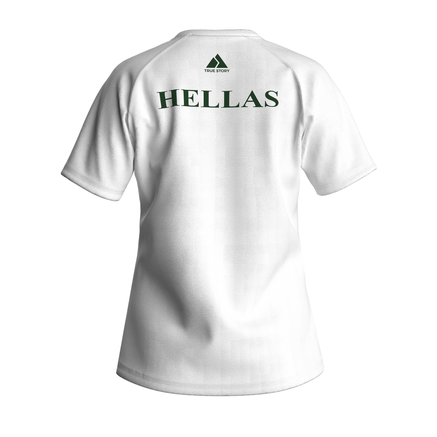 HELLAS | TS761W | Classic running shirt WOMEN | WHITE