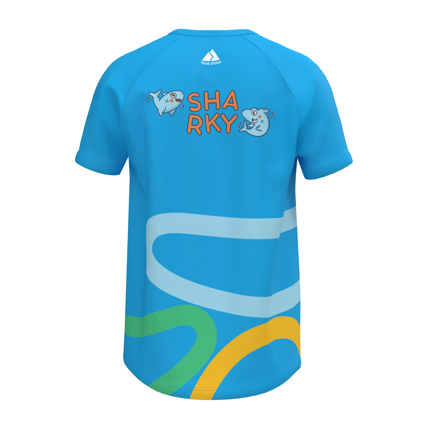 SHARKY | TS762W | Klasiskais skriešanas krekls V-neck SIEVIEŠU