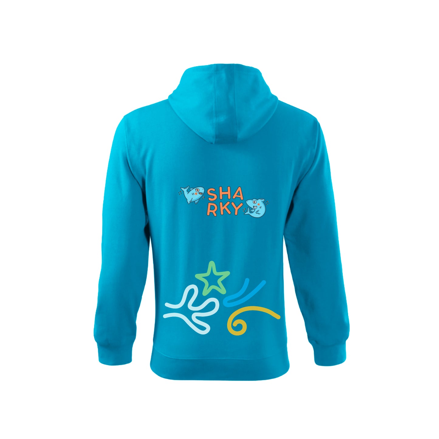 SHARKY | TS953K | Kokvilnas jaka ar kapuci BĒRNU