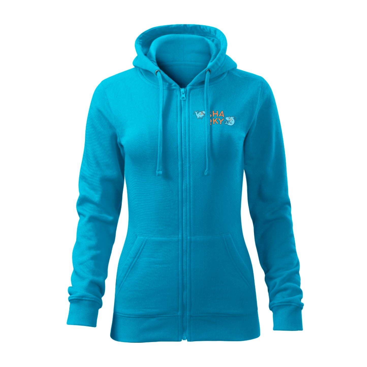 SHARKY | TS953W | Kokvilnas jaka ar kapuci SIEVIEŠU